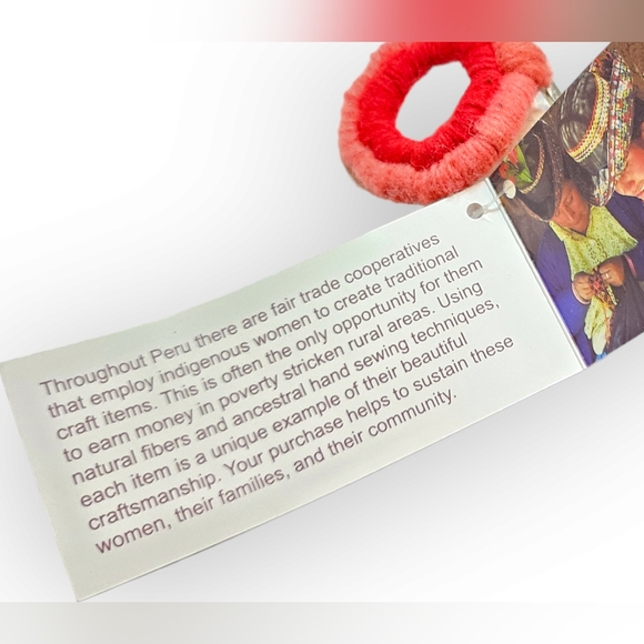 Jenny Krauss Fair Trade Heartful Wool Love Pouch - Picture 5 of 8